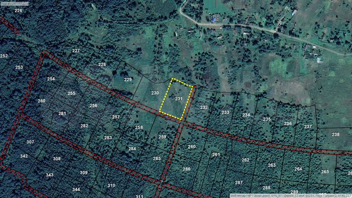 Участок 1,04 га (СНТ, ДНП)