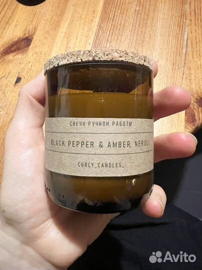 Свеча в стакане