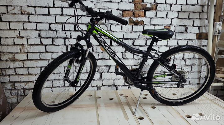 Велосипед горный подростковый бу mongoose 24