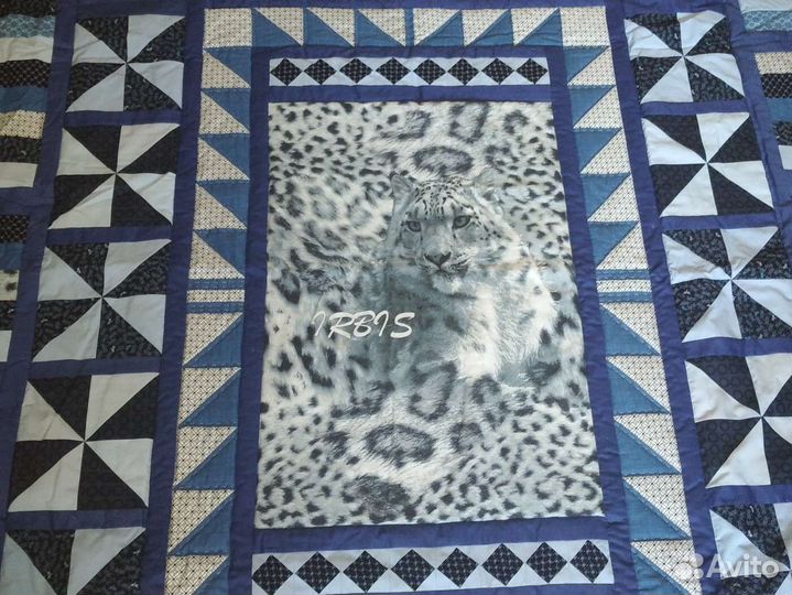 Ткань купон с изображением тигра хлопок бязь