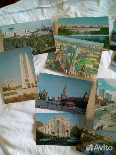 Открытки Москва-75г