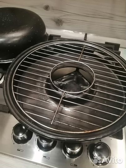 Гриль газ сковорода