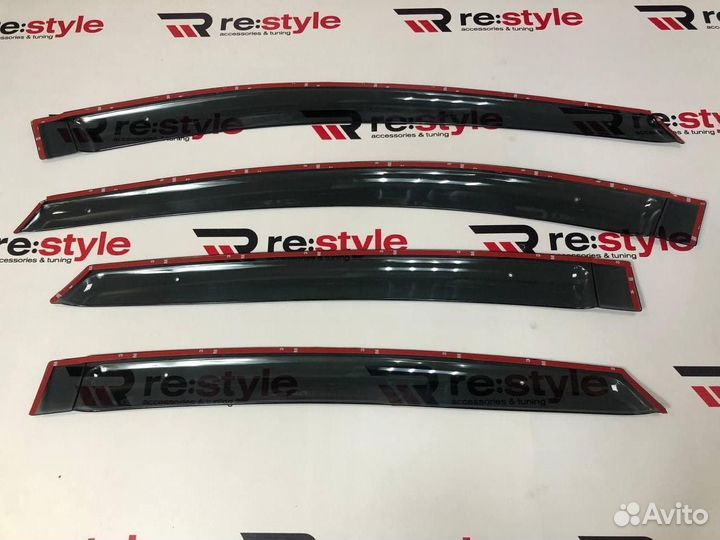 Ветровики Toyota Prius 20 Kanglong