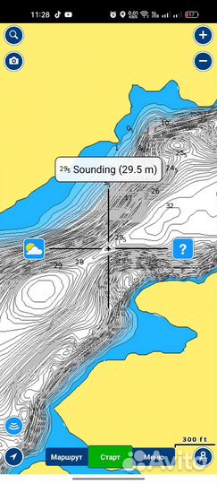 Карта глубин оренбургская область