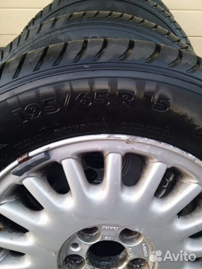 Литые диски r15 на Volvo 960