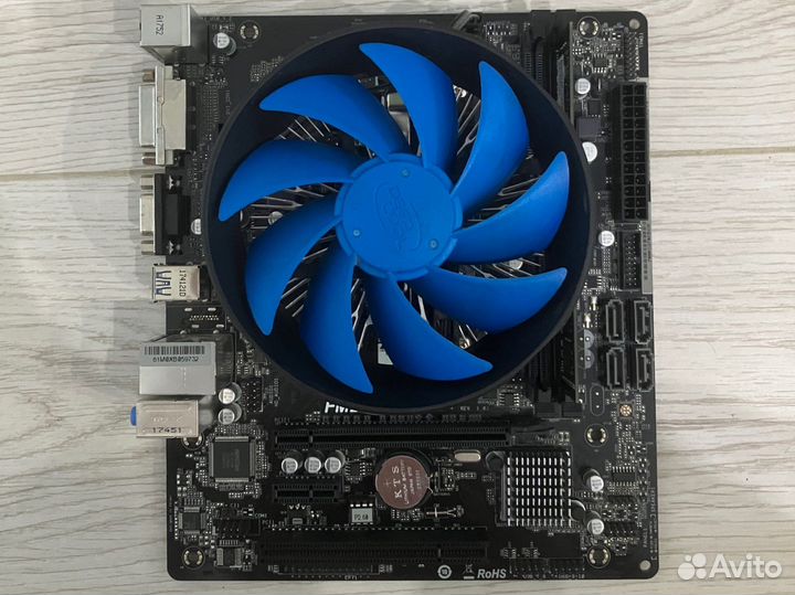 Комплект AsRock FM2A68M-DG3+