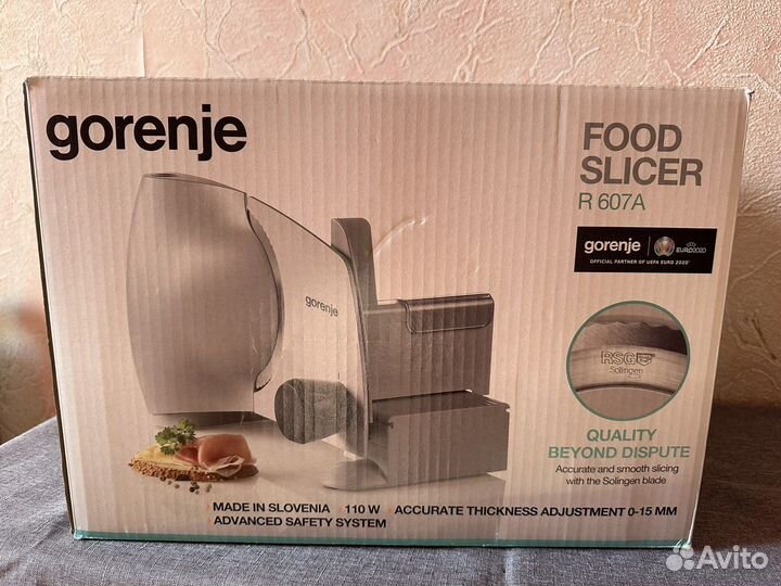 Ломтерезка/слайсер gorenje R607A