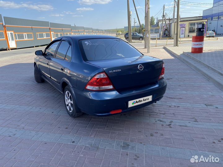 Nissan Almera Classic 1.6 МТ, 2007, 200 000 км