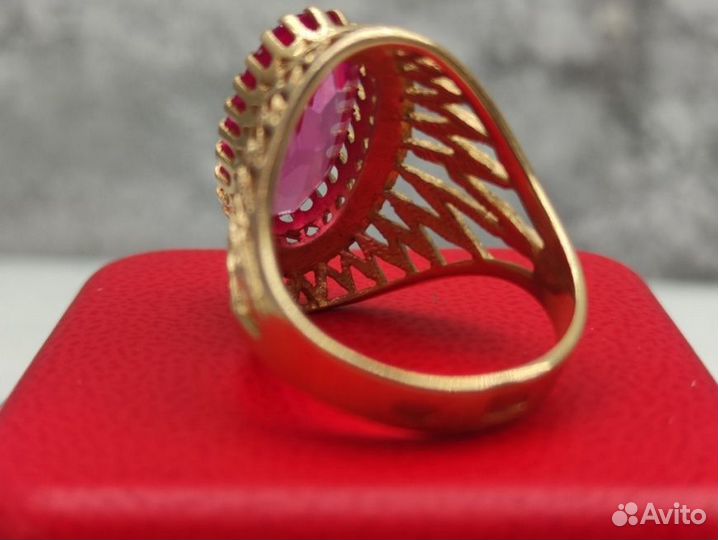 Золотое кольцо 583 пробы массой 8,6 грамм (Р19)