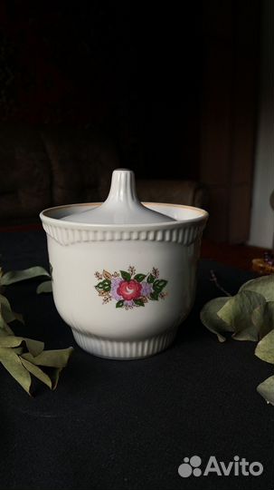 Сахарница фарфор СССР