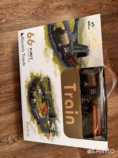 Игрушечная железная дорога 66 дет с электропоездом