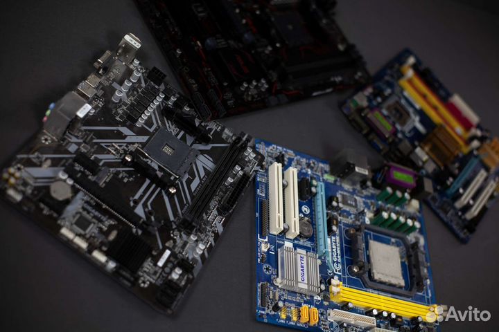 Б/У Материнские платы LGA1155, LGA1150, AM4