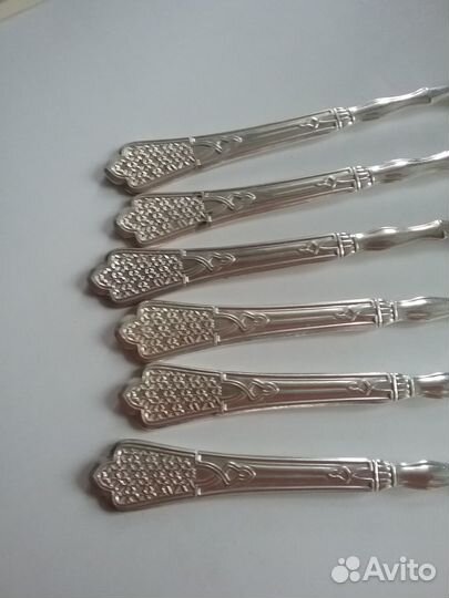 Вилки мельхиоровые 6 шт +2 ложки