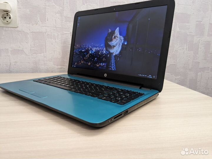 Мощный ноутбук HP full hd/8gb/ssd256/2 видеокарты