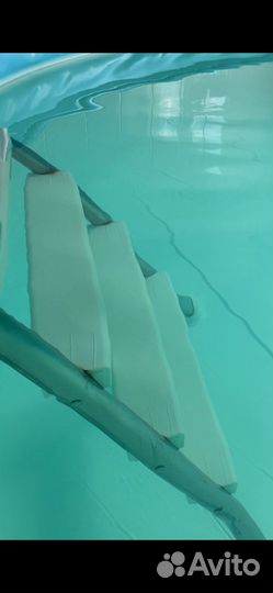 Лестница для каркасного бассейна бу