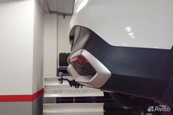 Фаркоп под квадрат Hyundai Tucson Kia Sportage 22+