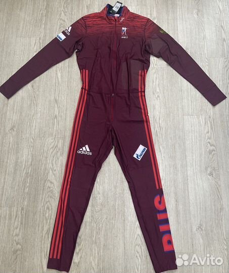 Adidas лыжный комбинезон биатлон оригинал L