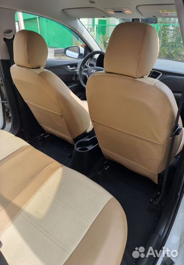 Чехлы на Hyundai Solaris