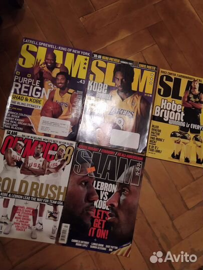 Коллекция журналов с Кобе