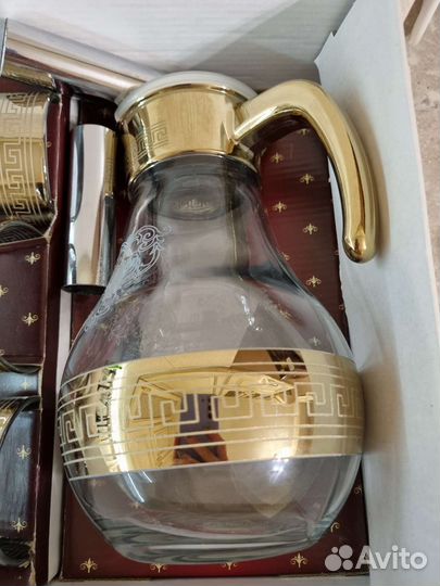 Гусь хрустальный набор