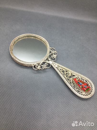 Зеркальце финифть