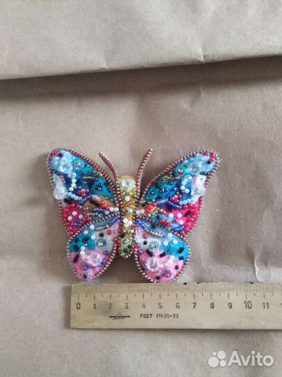 Брошь Бабочка
