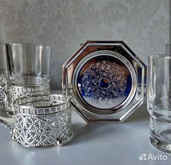 Набор стаканов для чая