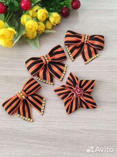 Георгиевская лента броши