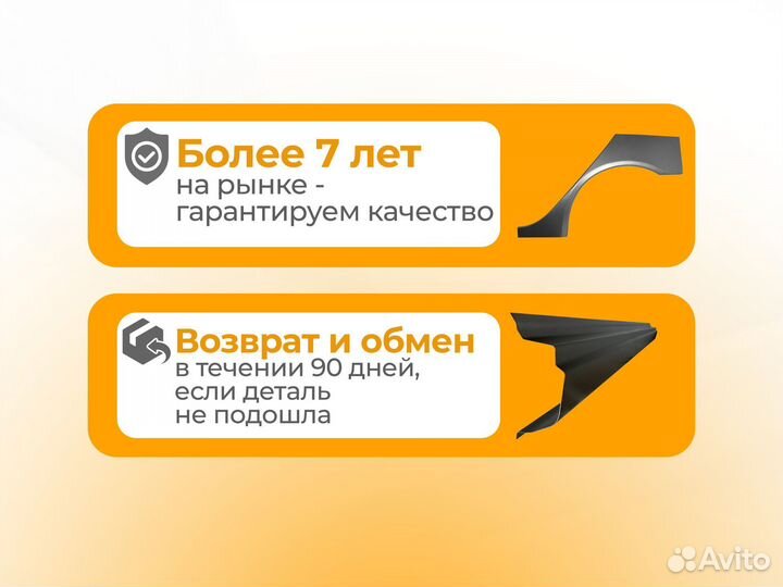 Ремонтные пороги и арки Citroen Румянцево