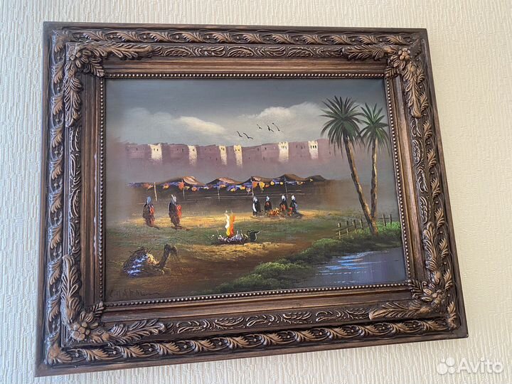 Картина маслом на холсте