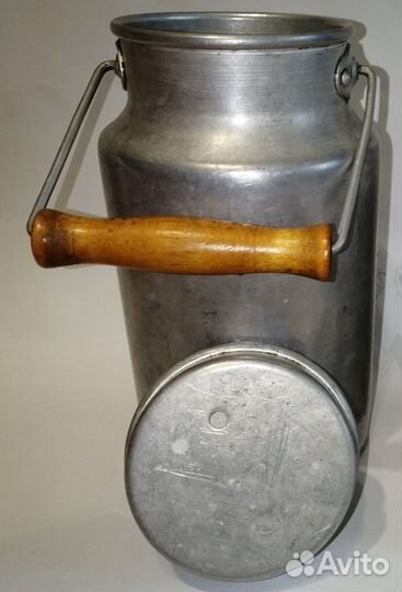 Бидон алюминиевый СССР, 2 литра