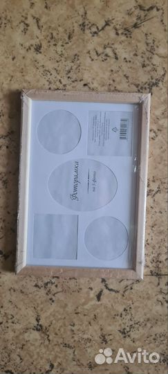 Фоторамки деревянные и пластмассовые, новые