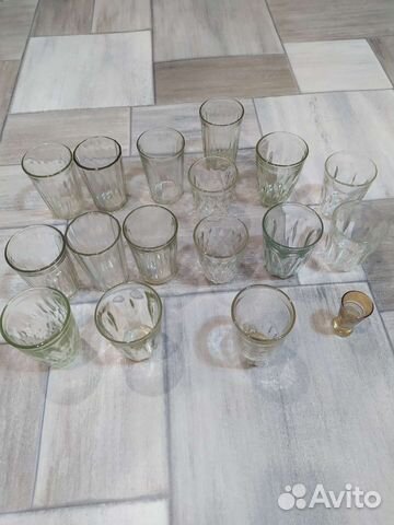 Стаканы граненые СССР