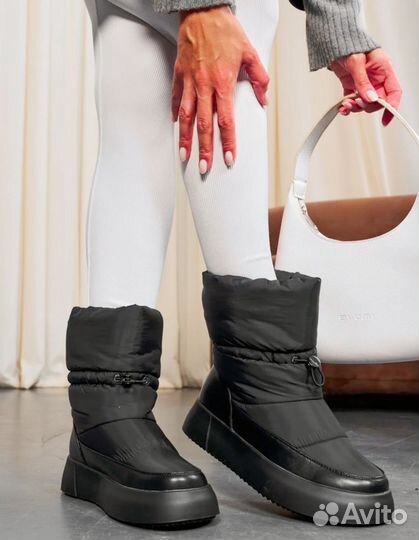 Дутики непромокаемые с мехом