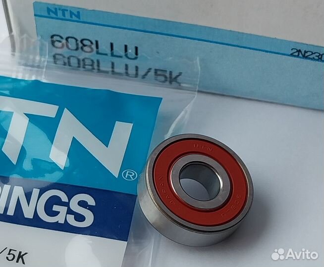 608 2RS (LLU), подшипник NTN (Оригинал - Япония)