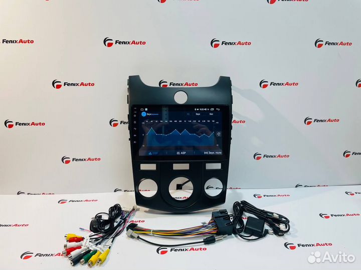 Магнитола Kia Cerato 2 кондиционер Android 2-32 Гб