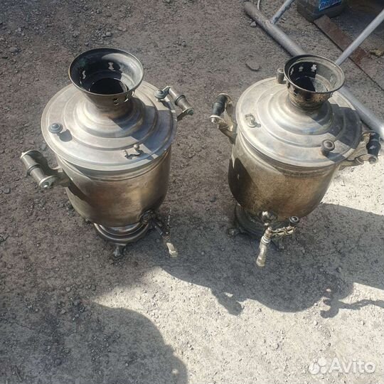 Самовар на дровах СССР