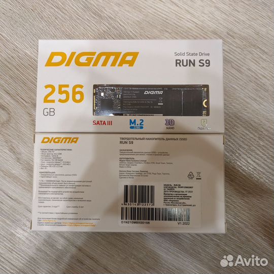 Новый SSD m2 240-256gb SATA / NVMe