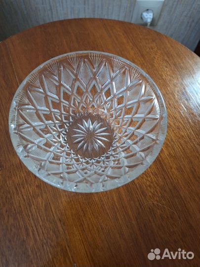 Конфетницы, салатники хрустальные СССР
