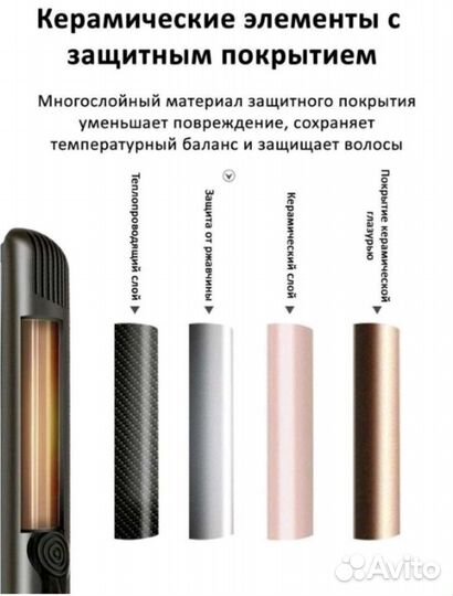 Профессиональная конусная плойка для волос