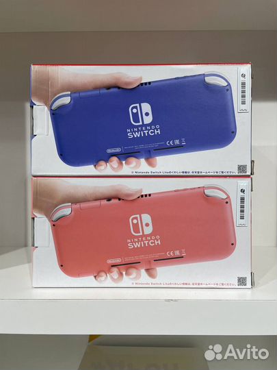 Игровая приставка Nintendo Switch Lite Coral