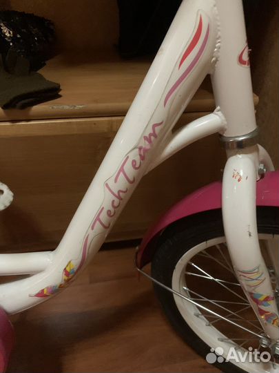 Детский велосипед tech team firebird, 16