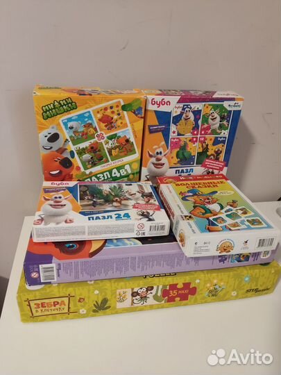 Пазлы детские пакетом