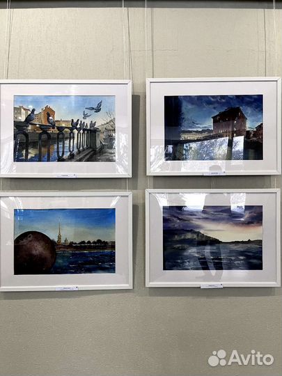 Акварельная картина 