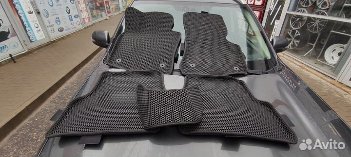 EVA коврики 3D с бортиком Эва коврики