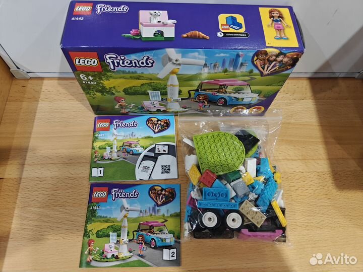 Lego Friends 41443 Электромобиль Оливии