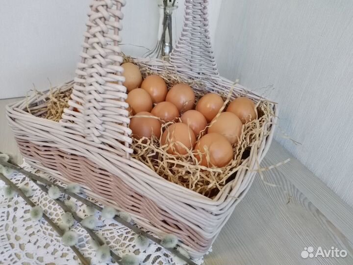 Корзина плетеная с ручкой