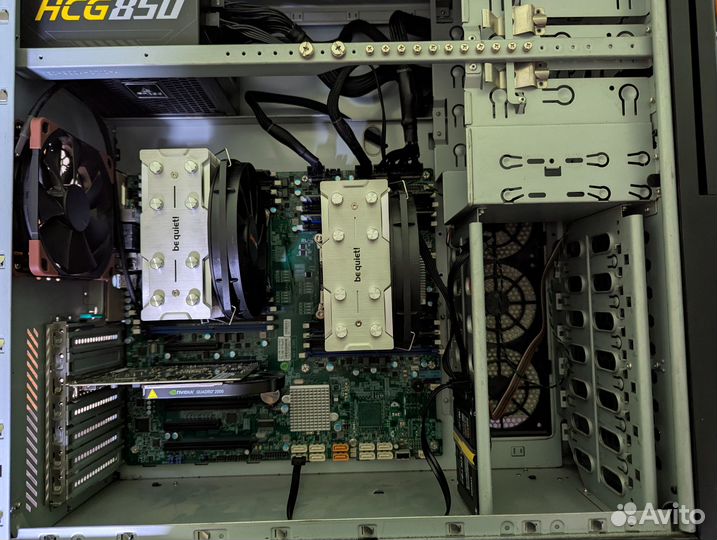 Компьютер - Сервер на Supermicro 80 RAM, 2699V3(X2