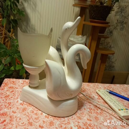 Светильник настольный винтаж