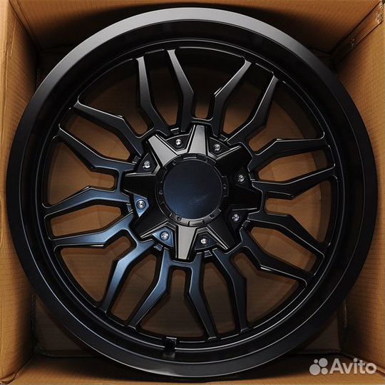 Диски 8082 9/20 6x139.7 ET0 d106.1 black matt